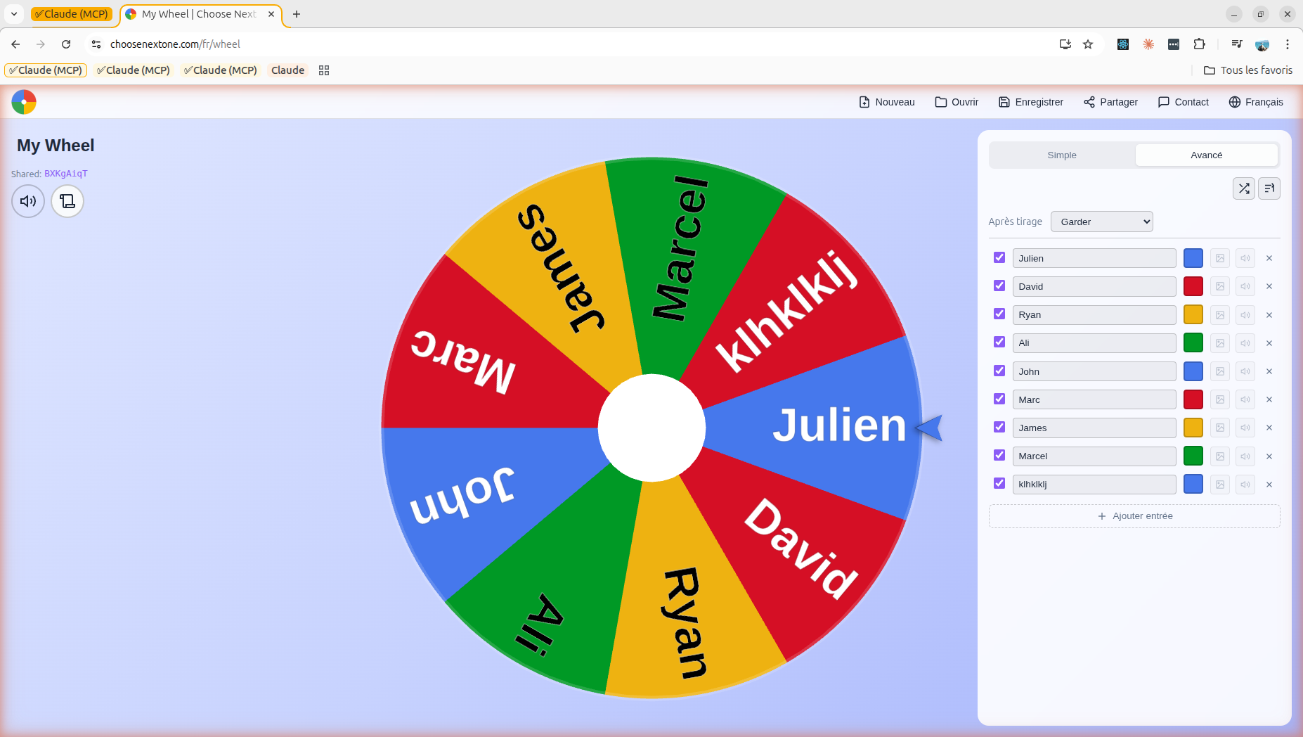 ChooseNextOne screenshot 2