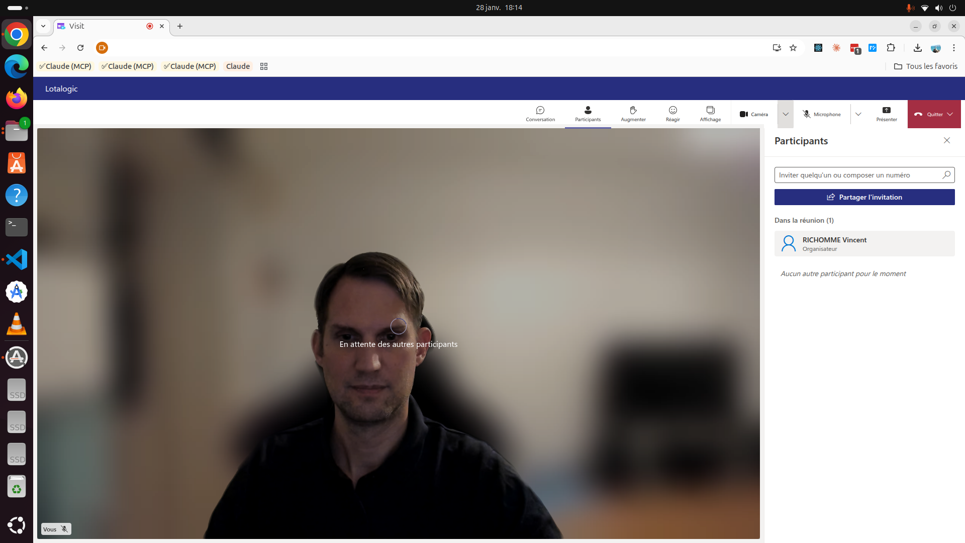 Visio basé sur Azure Communication Services (ACS) screenshot 2